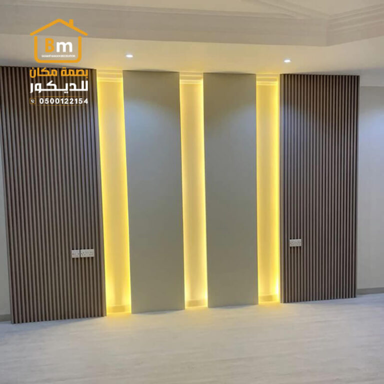 توريد وتركيب بديل خشب في مؤسسة بصمة مكان للديكور